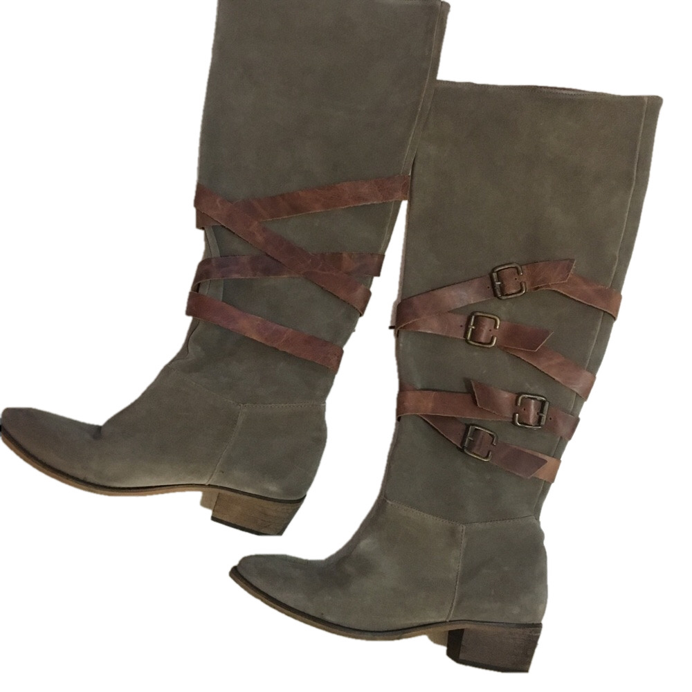 𝅺kg Sloucy Knee High Boots